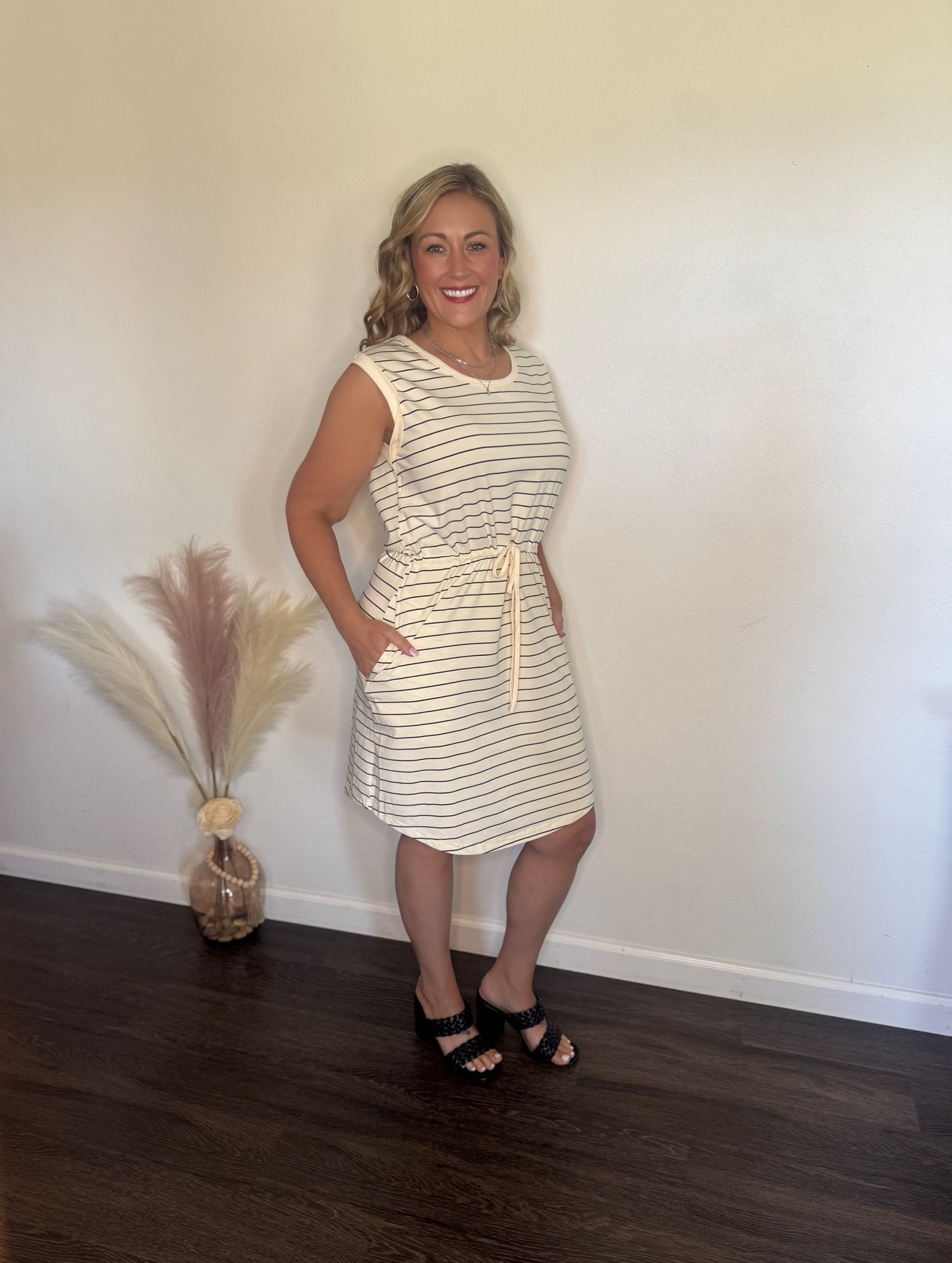 Striped Mini Dress