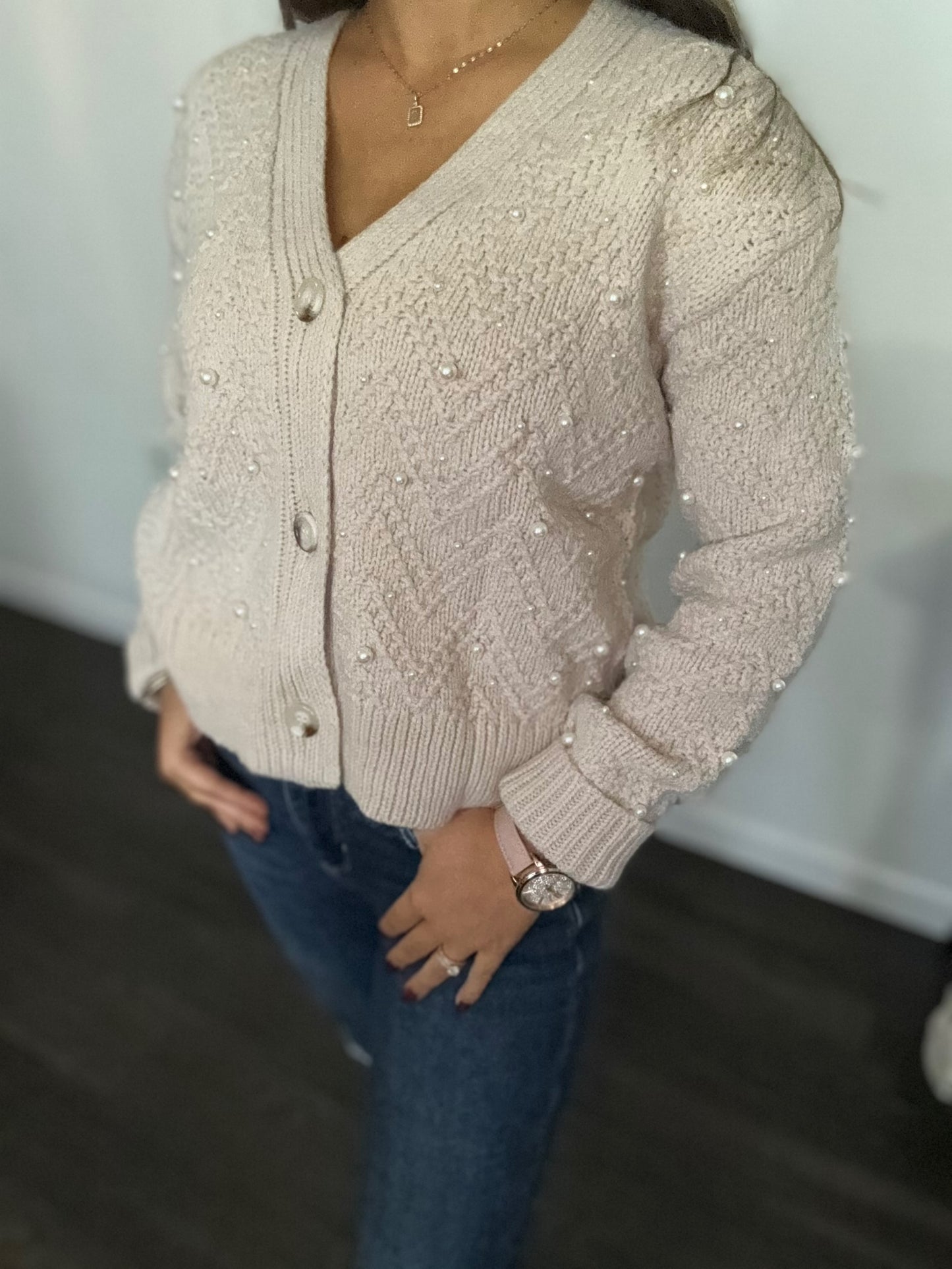 Pearl Sweater Cardigan