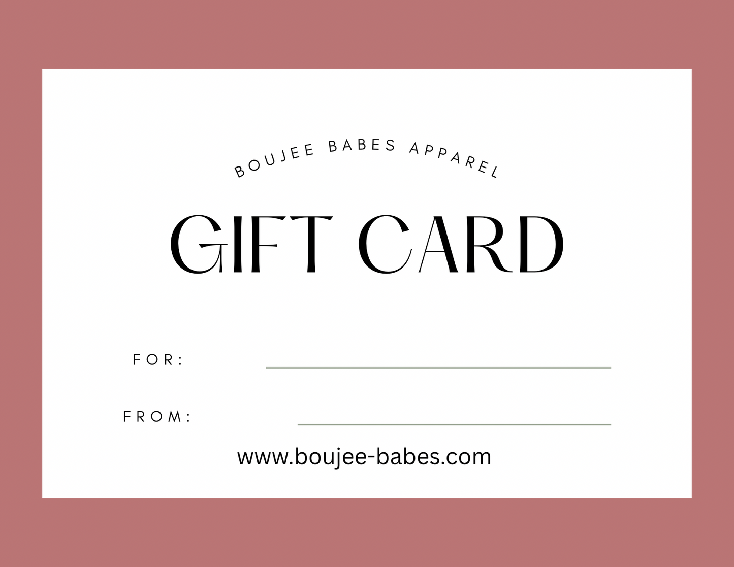 Gift Cards
