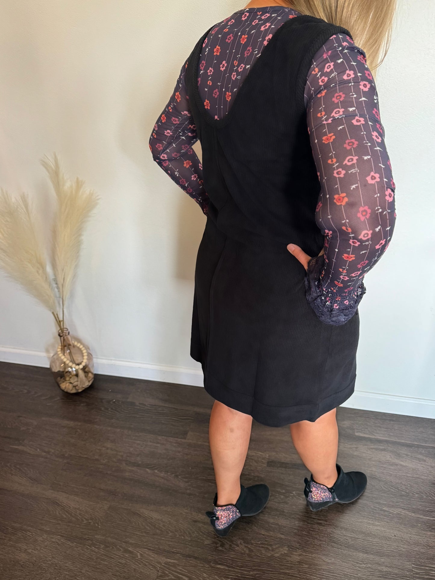 Corduroy Mini Dress