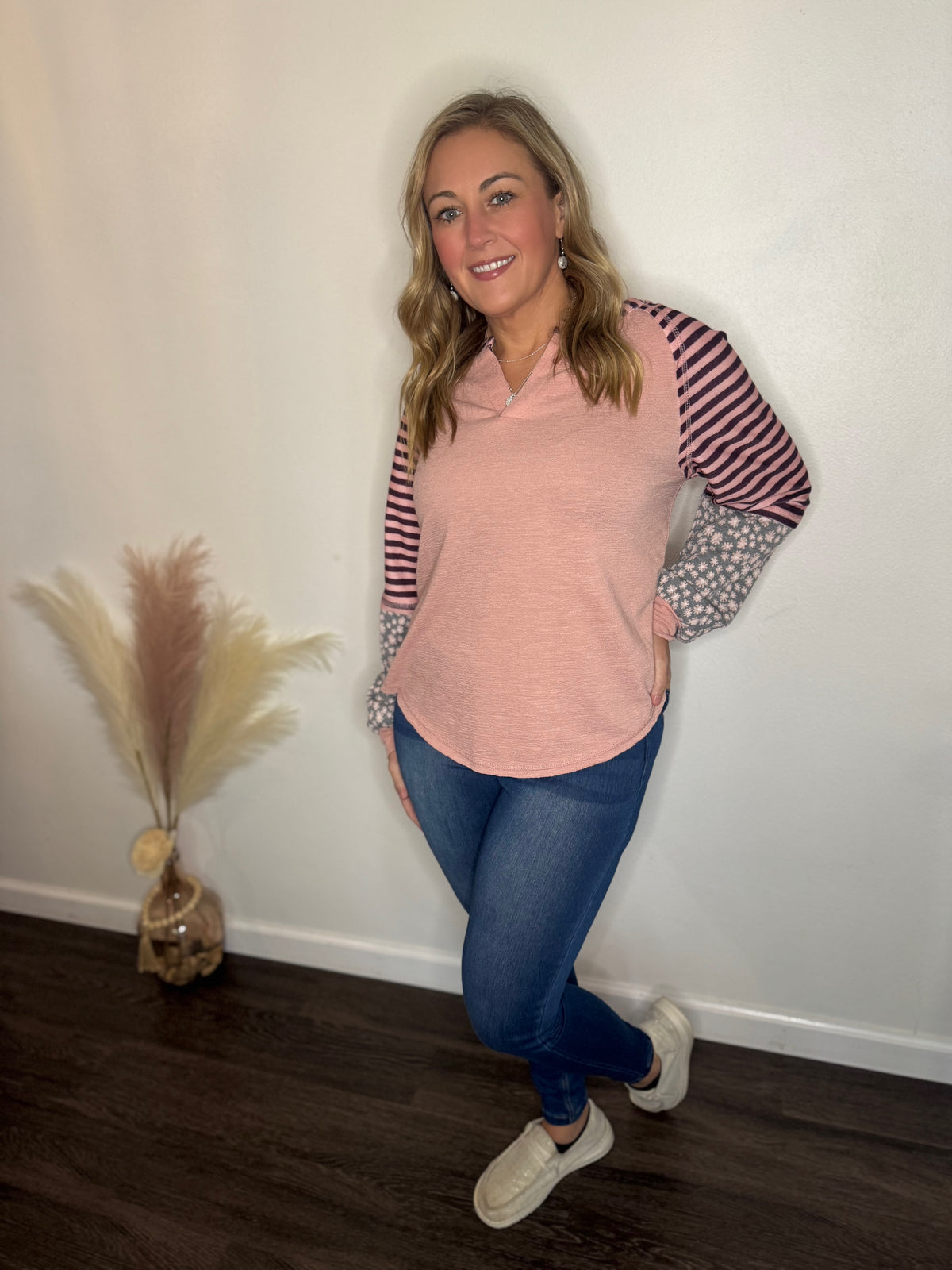 Blushing Bloom Top