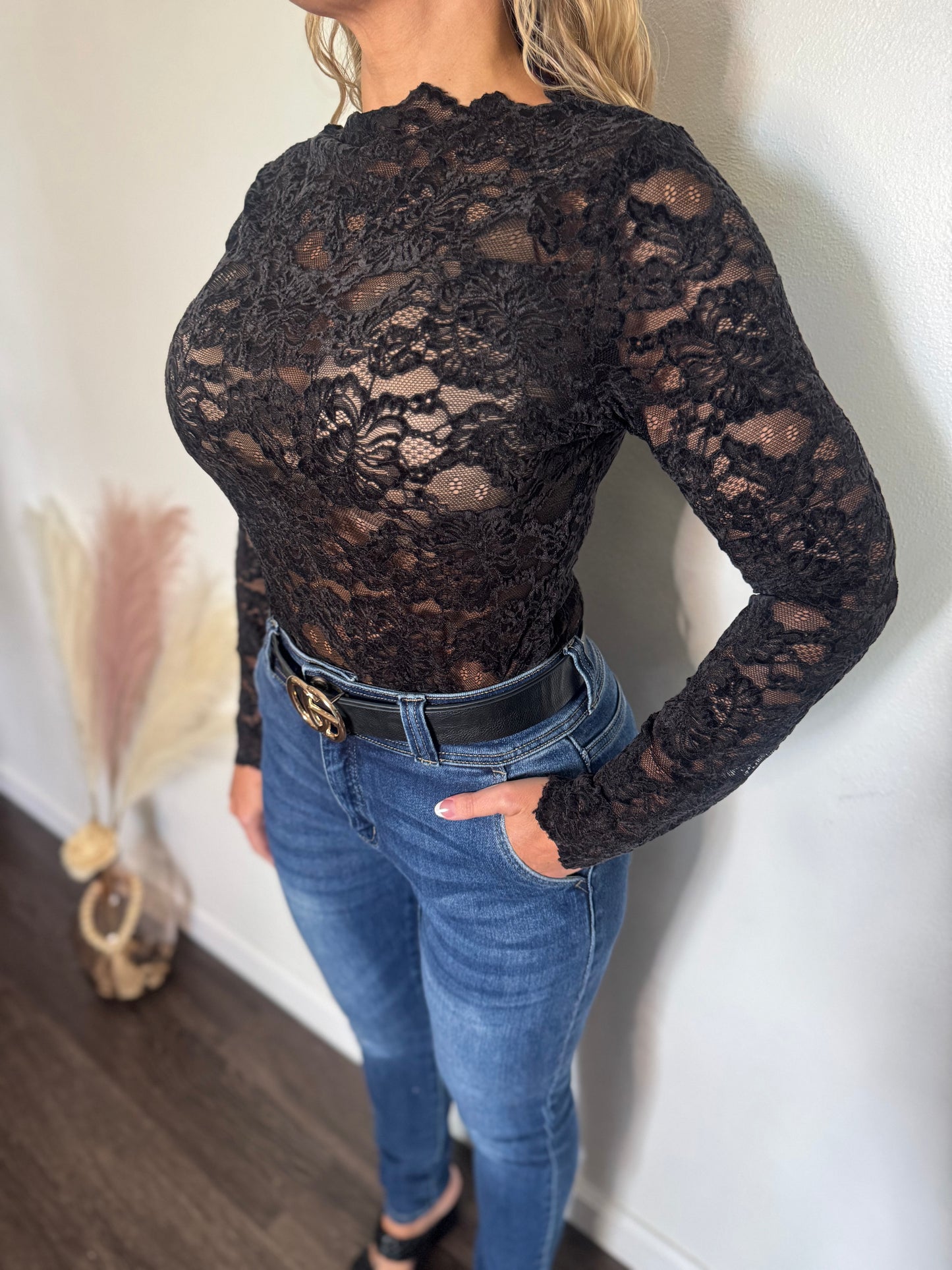 After Dark Lace Top