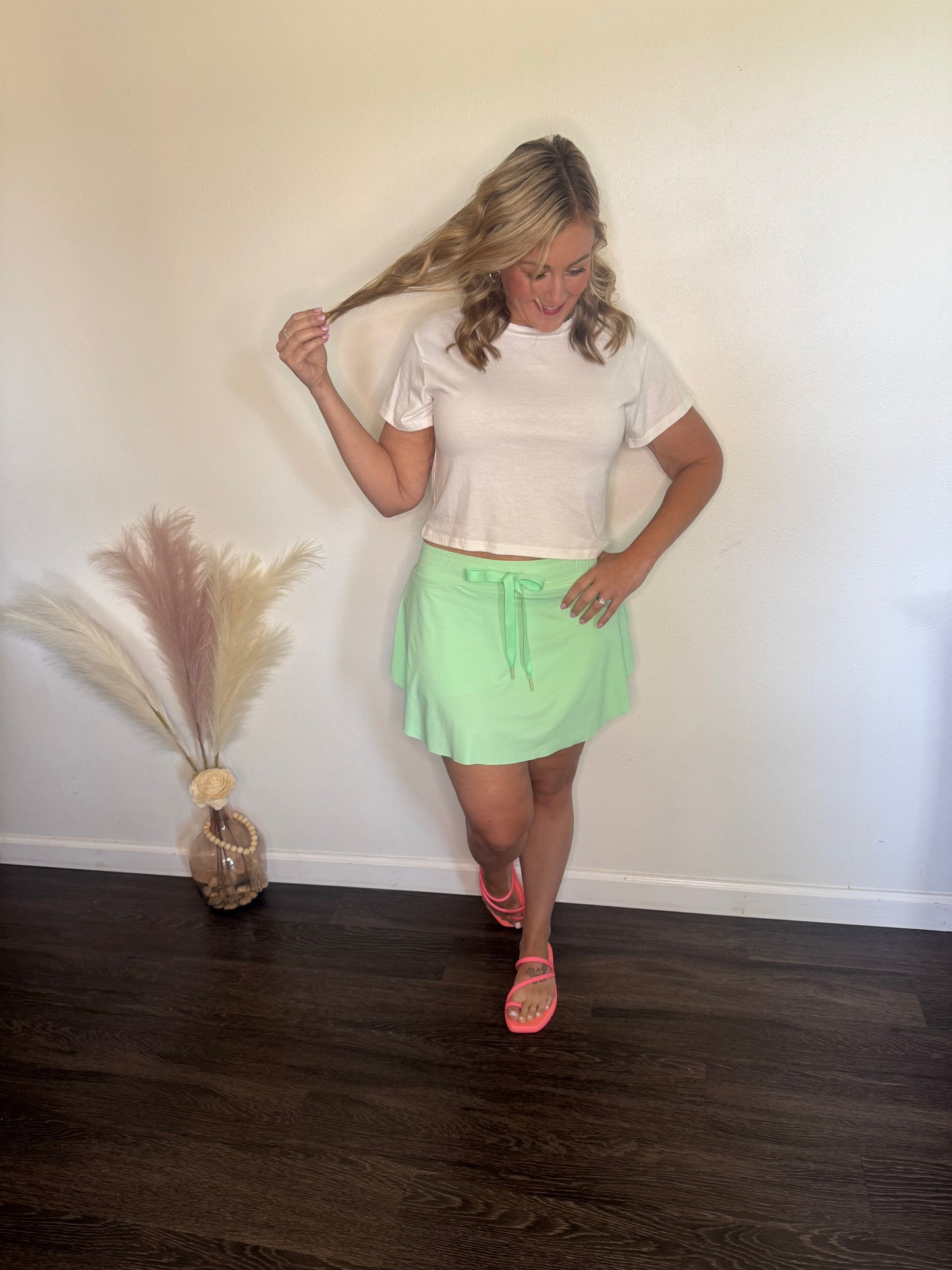 Melon Skorts