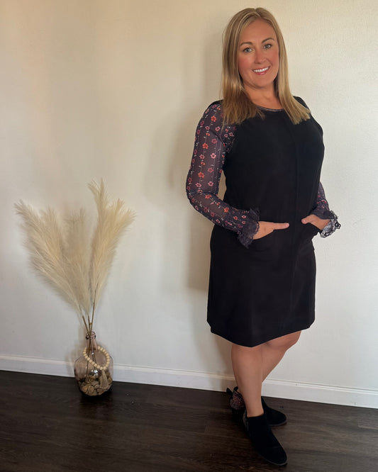 Corduroy Mini Dress